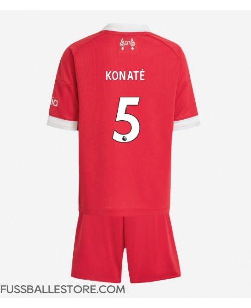 Günstige Liverpool Ibrahima Konate #5 Heimtrikotsatz Kinder 2025-26 Kurzarm (+ Kurze Hosen) Günstige Liverpool Ibrahima Konate #5 Heimtrikotsatz Kinder 2025-26 Kurzarm (+ Kurze Hosen)
